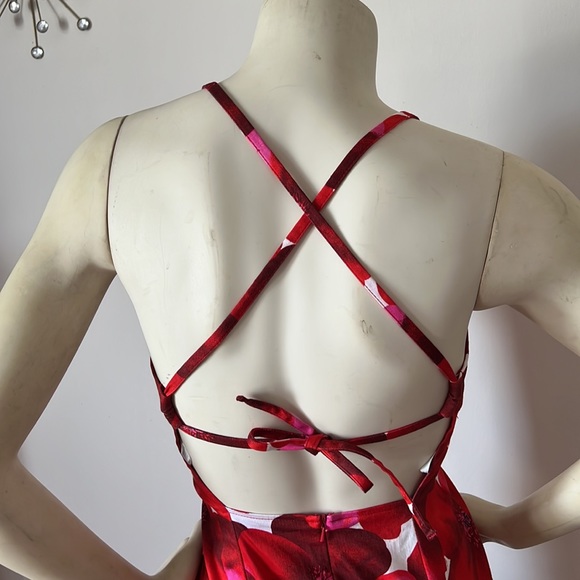 GUESS U.S.A Fitted Flower 🌺 Print Dress - Picture 5 of 12